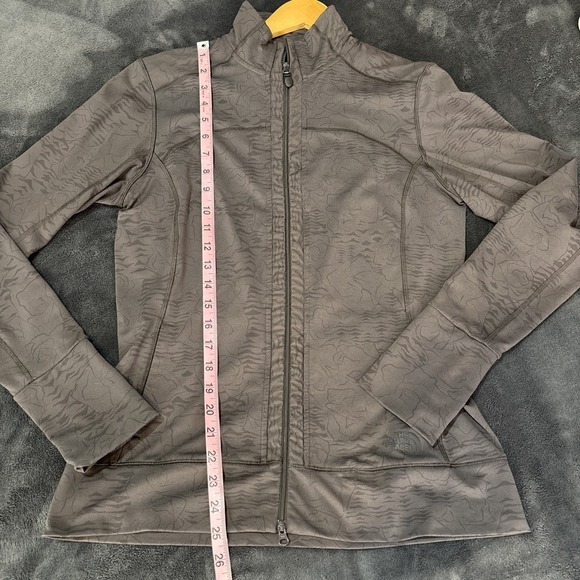 North Face Floral Vapor Wick Zip Up Sweater Jacket Womens M Stretchy Athleisure - Picture 5 of 8